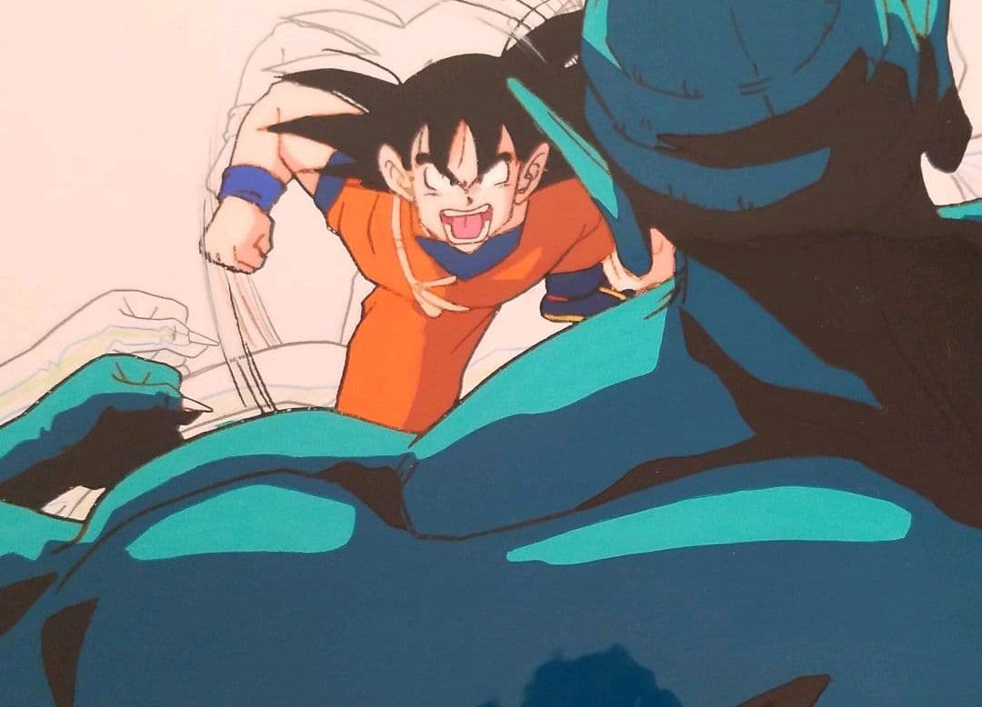 セル画 劇場版 ドラゴンボールZ 孫悟空 ガーリックJr. 場面一致 当時物