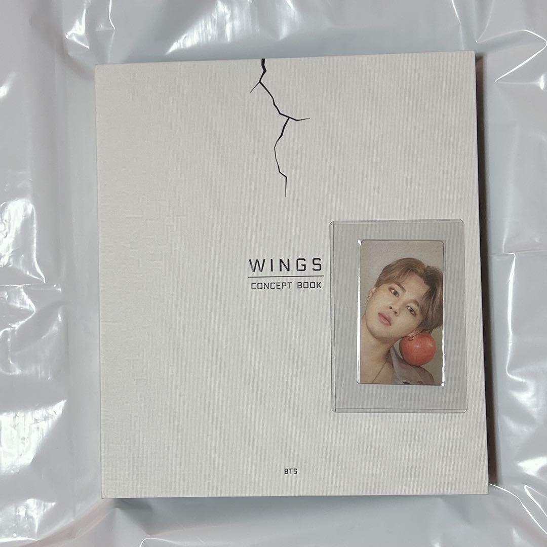 BTS WINGS CONCEPT BOOK フォトカード付き