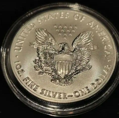 超希少品/2009年/アメリカ/イーグル1ドル銀貨