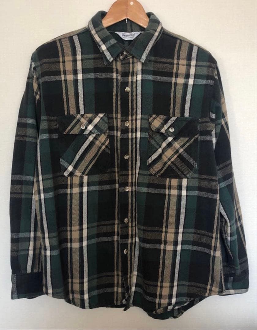 L⭐️FIVE BROTHER heavy flannel 70s80s usa⭐️