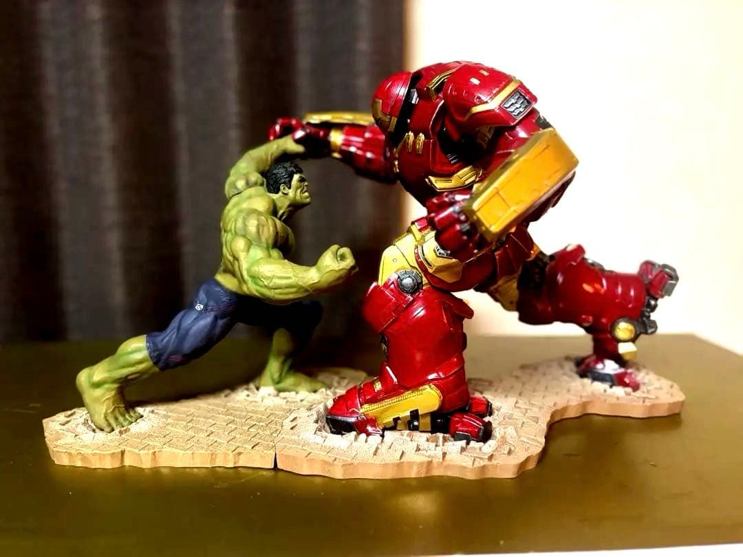 コトブキヤ ARTFX+ ハルク VS ハルクバスター 全長50cm 豆魚雷限定 コトブキヤ ARTFX+ ハルク VS ハルクバスター 全長50cm 豆魚雷限定