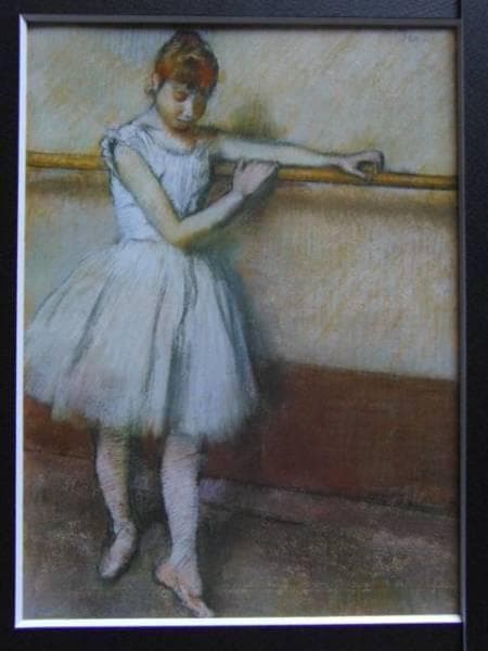 Edgar Degas、DANSEUSE A LA BARRE