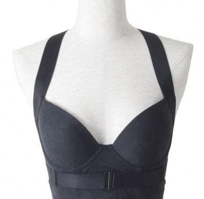 ホルミー バンテージブラジャー ブラック杢 LL2 グラント・イーワンズ