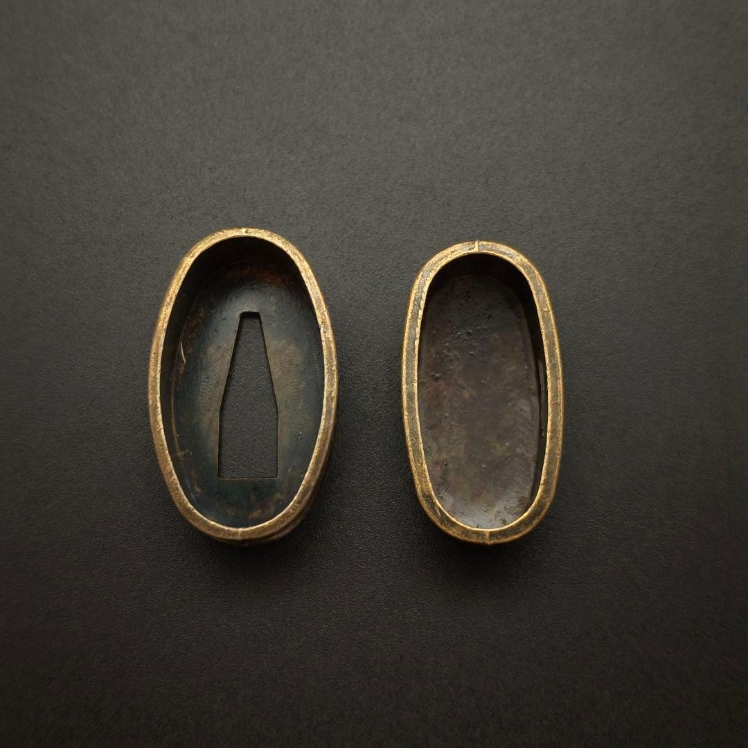 HJ124 縁頭 合金製 刀剣美術 武道具 居合 日本刀装具 - メルカリ