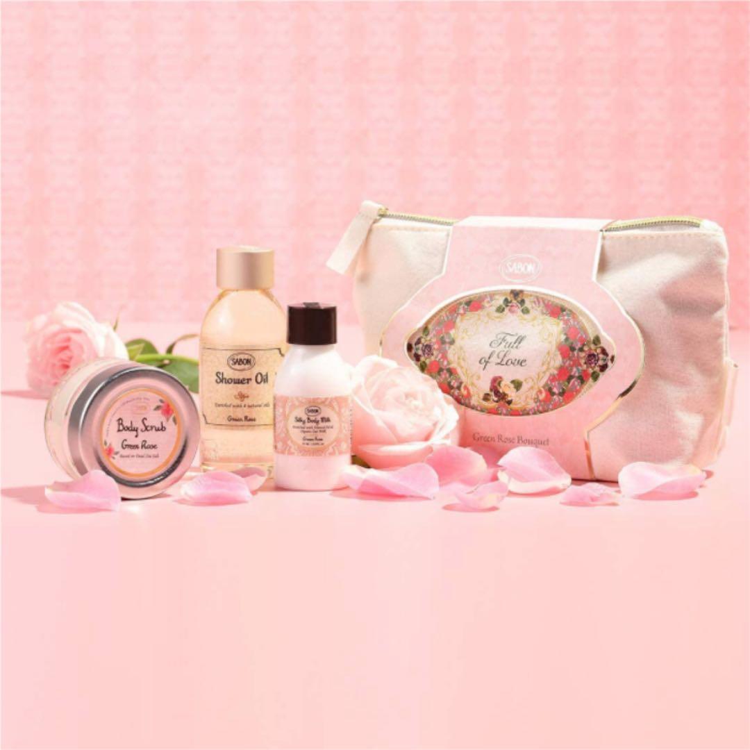☆新品未使用☆紙袋付き☆SABON ボディケアギフト ローズガーデン