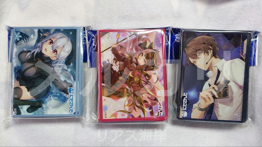 にじさんじ ラバーマットグッズ カードスリーブ SMC組3点セット