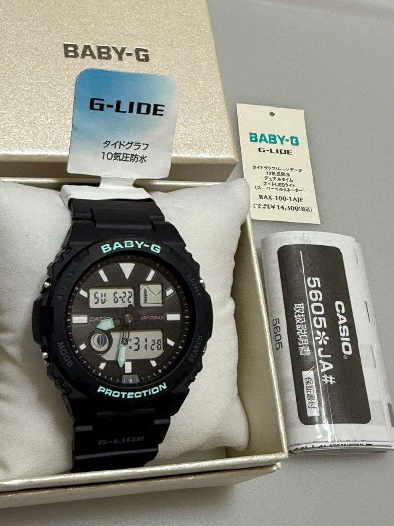 あい様専用CASIO BABY-G BAX-100-1AJF ブラック 新品 - メルカリ