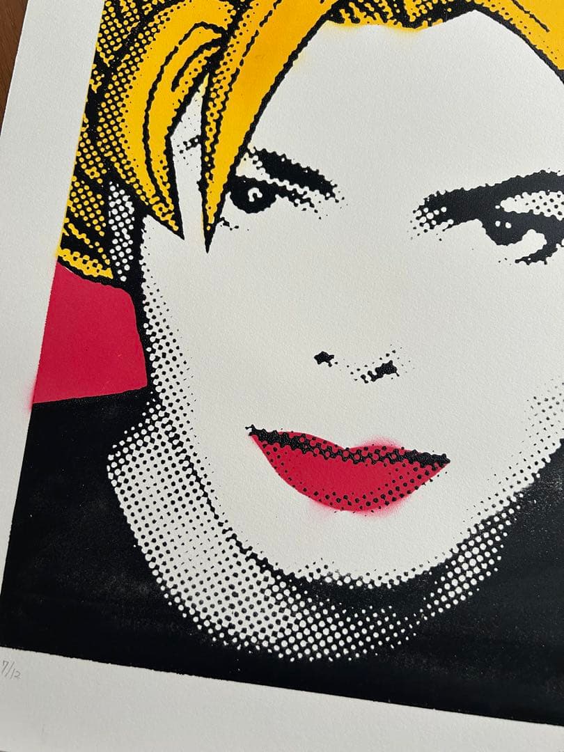 乾シンイチロウ シルクスクリーンbeat it ゲルニカ マイケルジャクソン