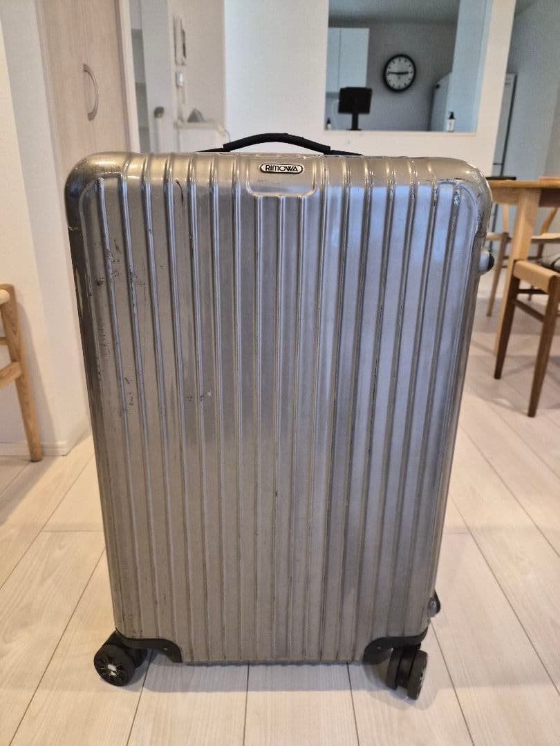 RIMOWA リモワ サルサ105L スーツケース 4輪シルバー TSA 旧ロゴ