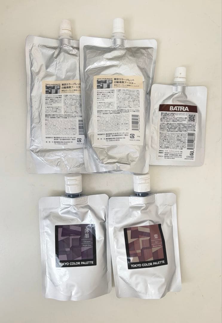 リトルサイエンティスト　東京カラーパレット　白髪染め　カラートリートメント