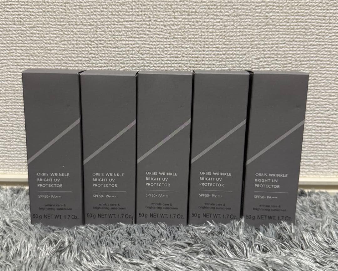 【新品】オルビス リンクルブライトUVプロテクター 50g ５箱セット 楽天市場】ORBIS オルビス リンクルブライトUVプロテクター 50g SPF50+