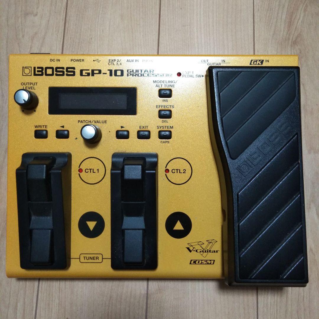 BOSS GP-10 ギターエフェクター　GK-3付属しません