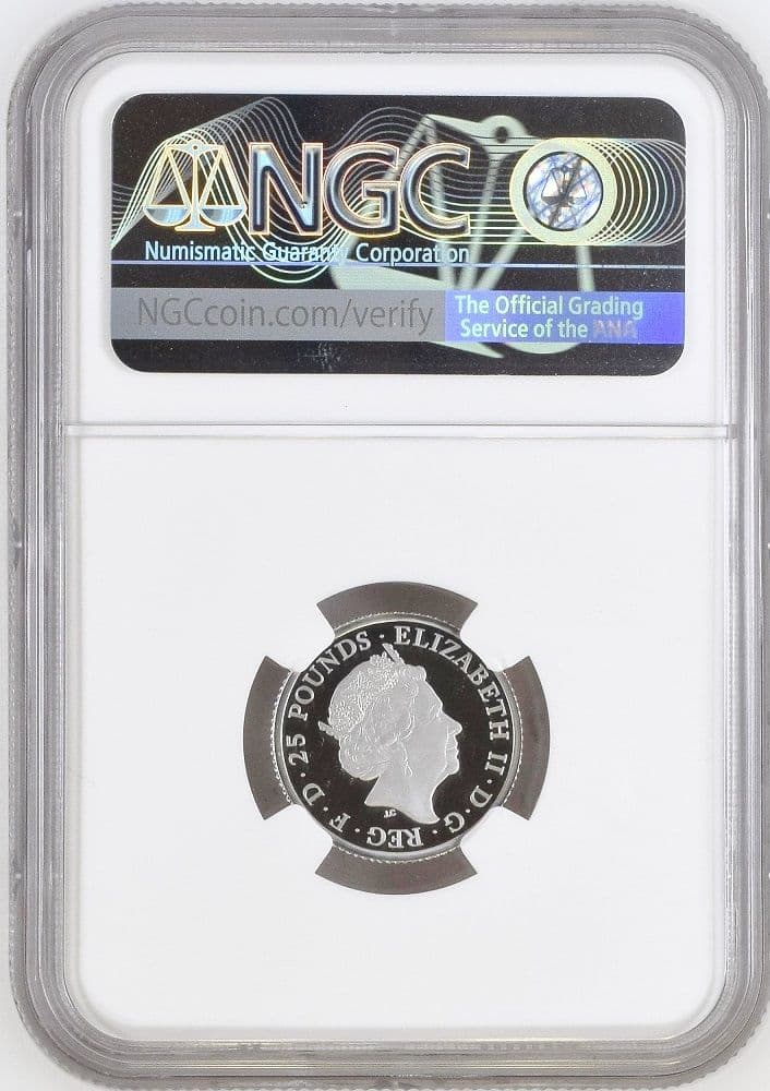2017年 イギリス ブリタニア 1/4オンス プラチナ貨 NGC PF70UC - メルカリ