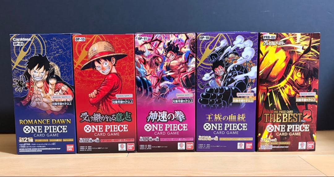 た*ら様 【新品テープ付き】ONE PIECE カードゲーム 5BOXセットロマ