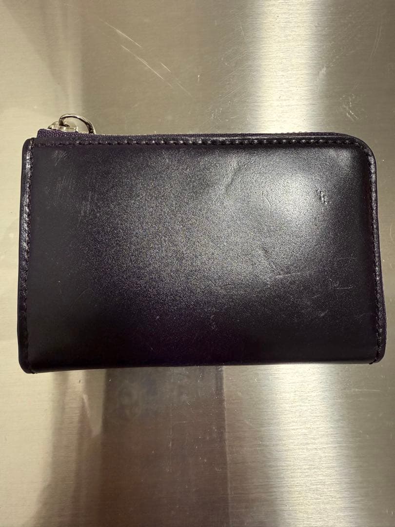 ソメスサドル コードバーン ディアマン コインケース パープル希少