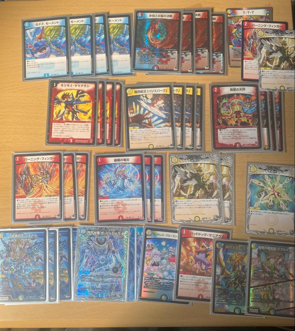 ラッカゴスペル　デッキ　調整パーツ、スリーブ付き