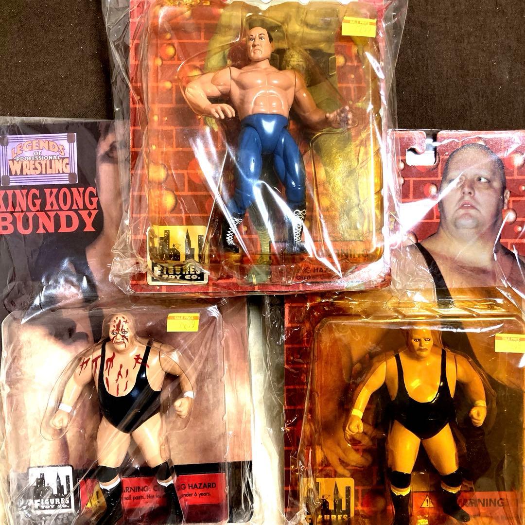 プロレスフィギュア　キングコングバンディ2体　キラーコワルスキー1体　3体セット
