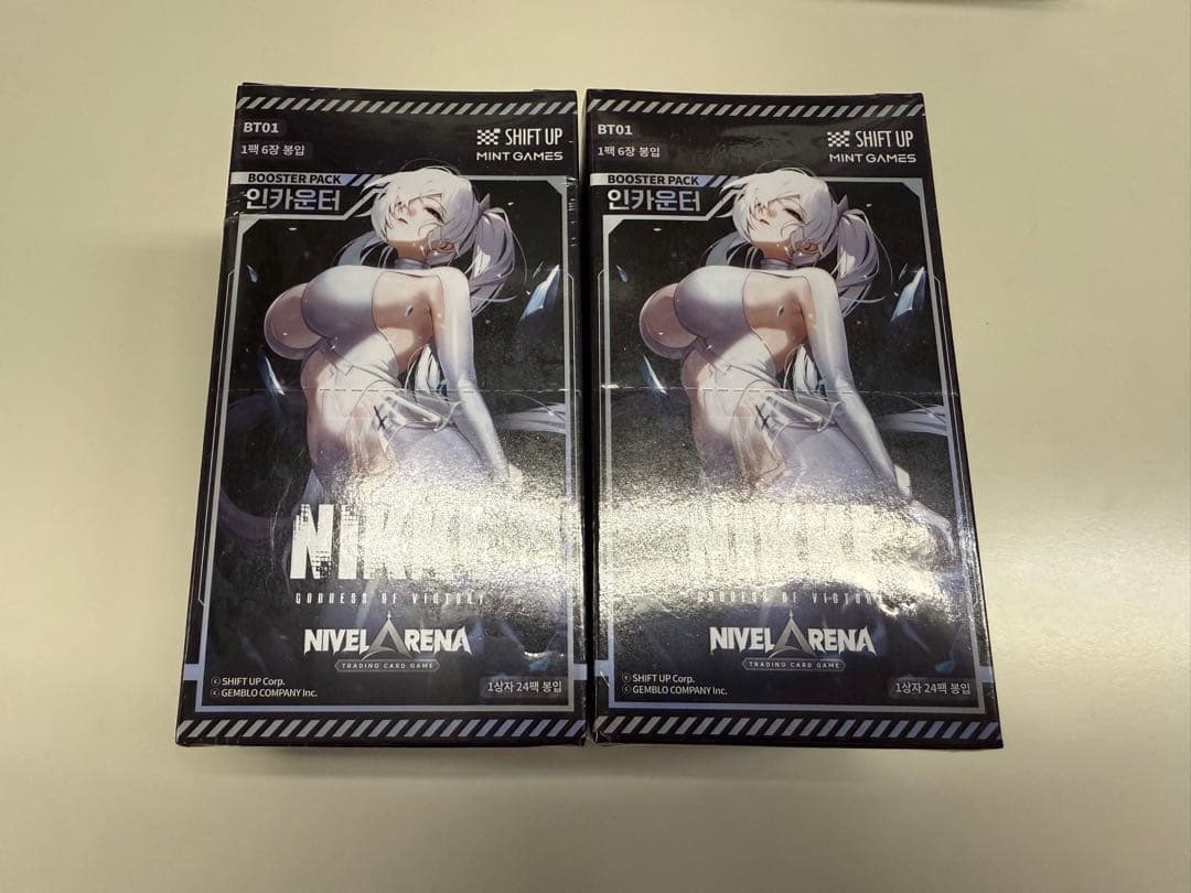 ニケ　NIKKE TCG NIVEL ARENA BOX 2box