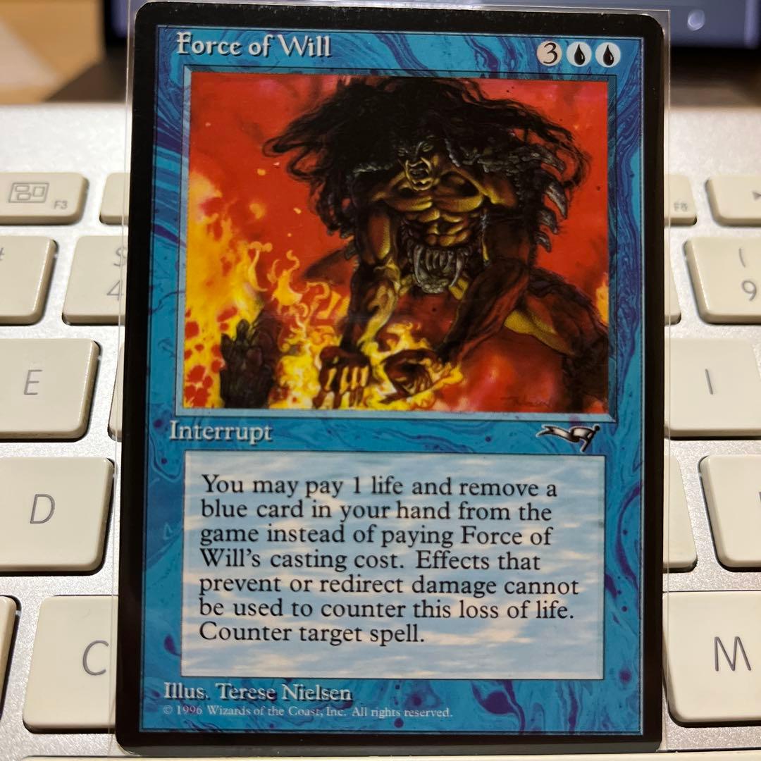 ケ*ロ様 MTG Force of Will ENG 意志の力 アライアンス