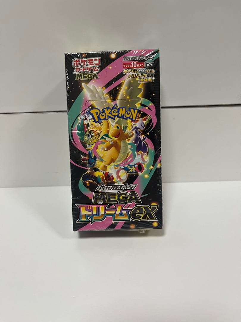 ポケカ box メガドリームex 新品未開封シュリンク付き