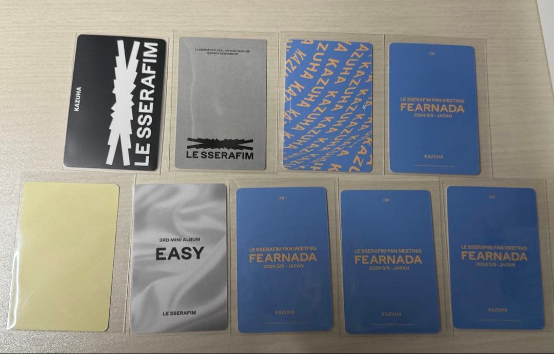 LE SSERAFIM カズハ トレカ まとめ売り - メルカリ