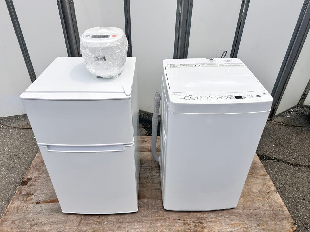 冷蔵庫 縦型洗濯機 炊飯器 3点セット『大阪府寝屋川市引き取り限定