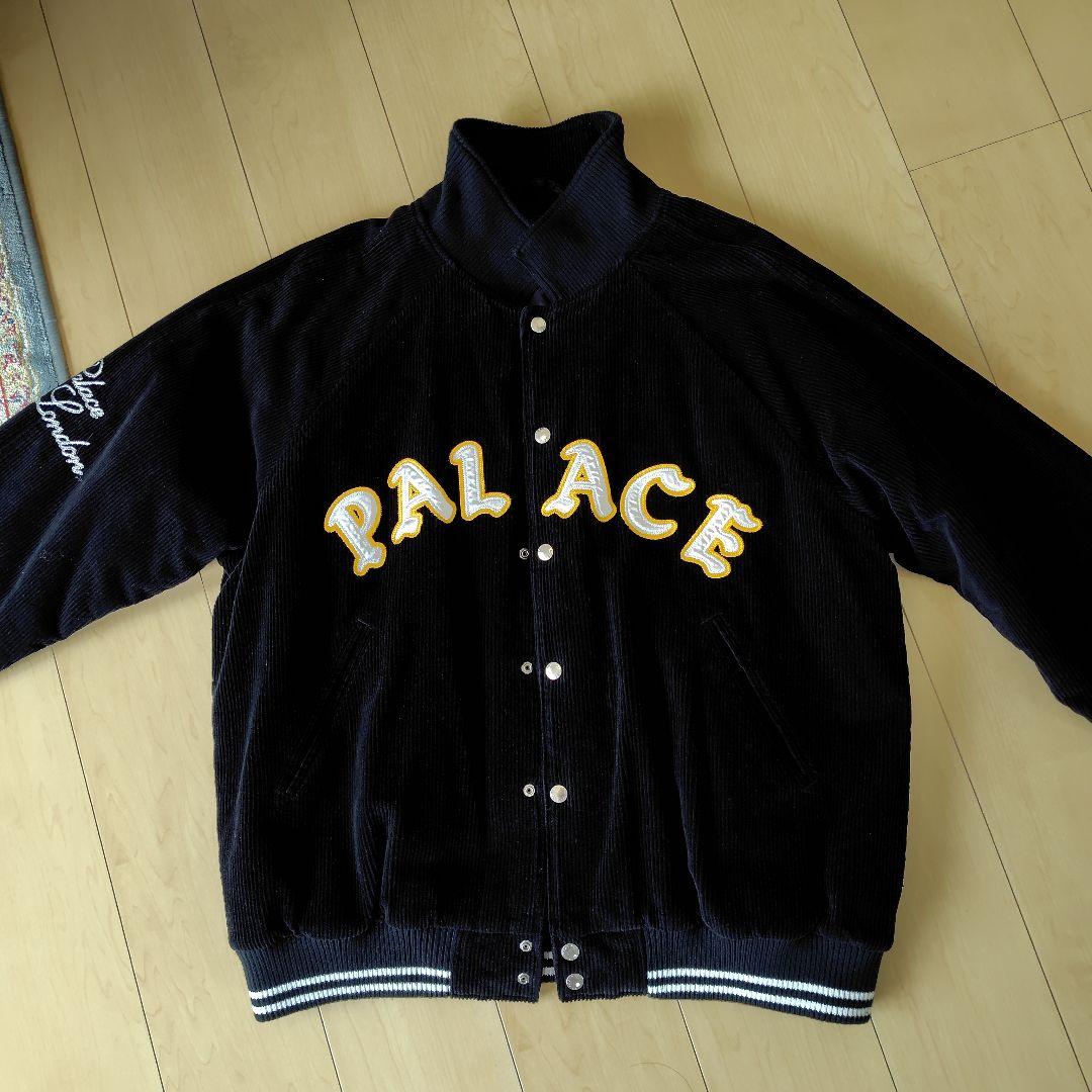Palace ブラック コーデュロイジャケット