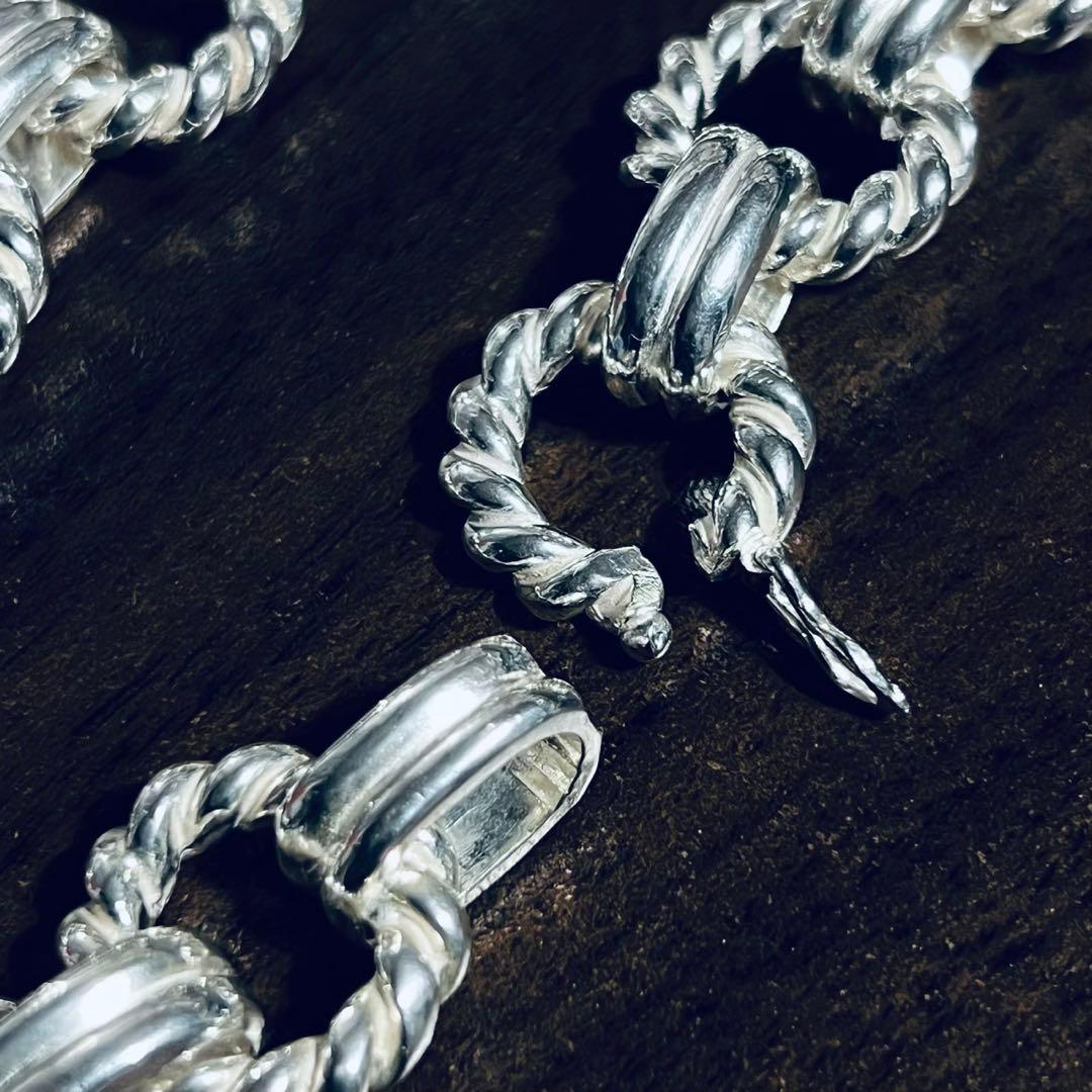 VINTAGE TIFFANYティファニー ツイスト サークル 2重ブレスレット