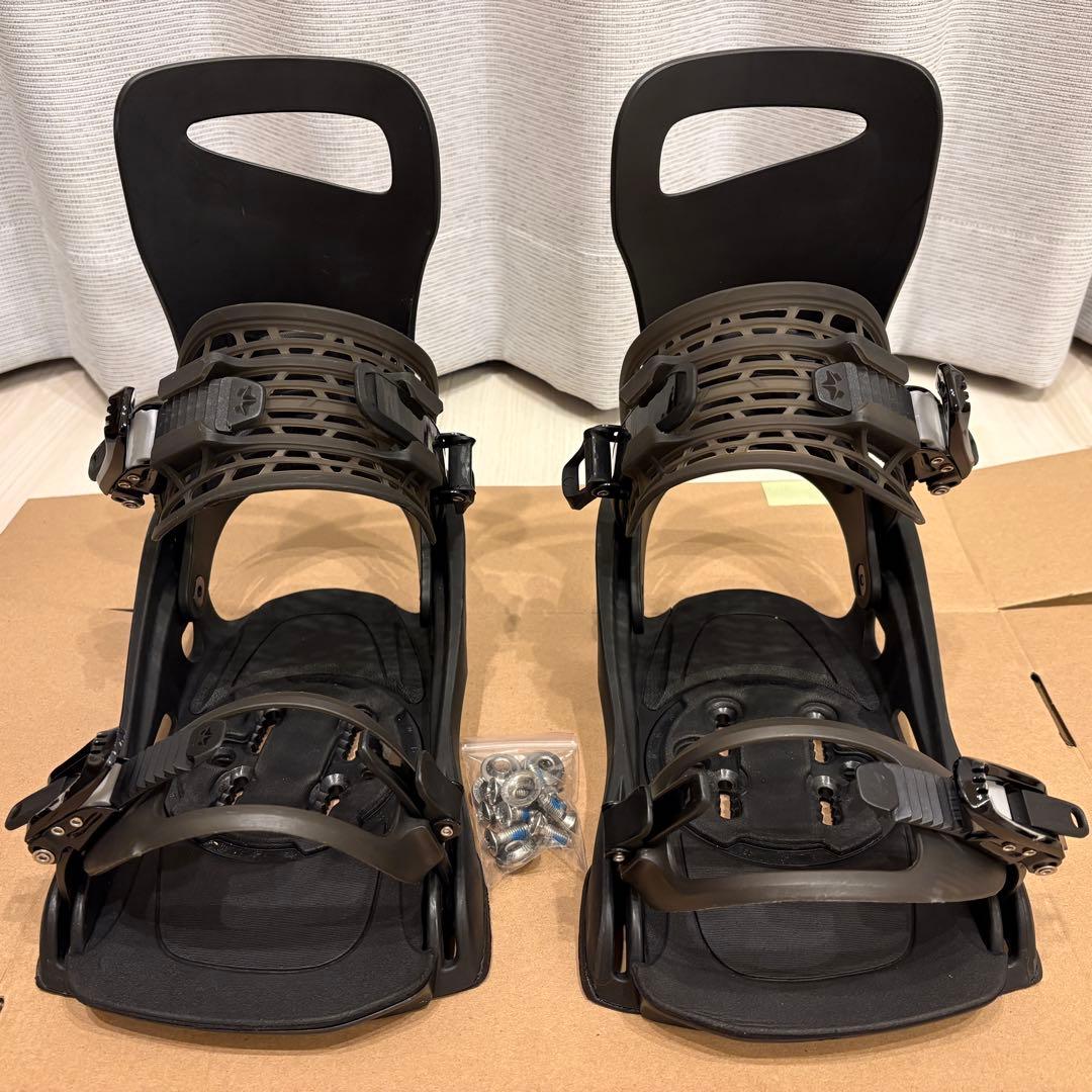 ROME スノーボードビンディング M/L ブラック