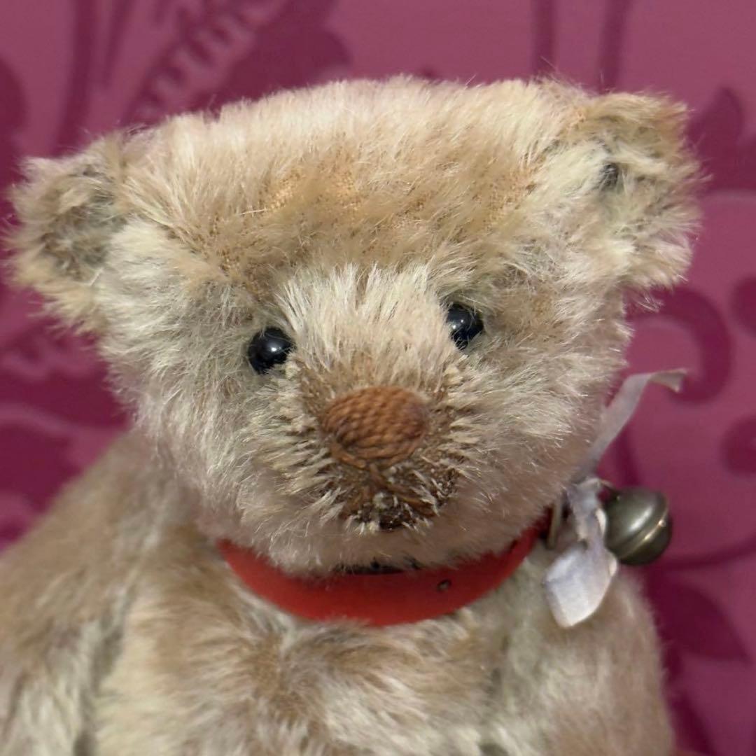 シュタイフ アンティークテディベア　ベージュ　22cm ボタン有 Steiff 楽天市場】【シュタイフ正規販売店】Steiff シュタイフ 定番商品