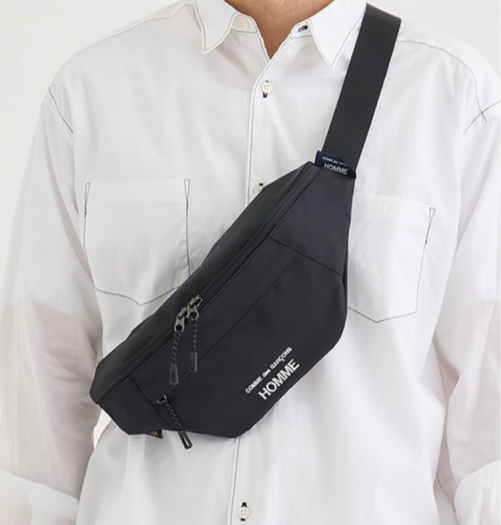 新品未使用COMME des GARÇONS HOMME ボディバッグ ブラック