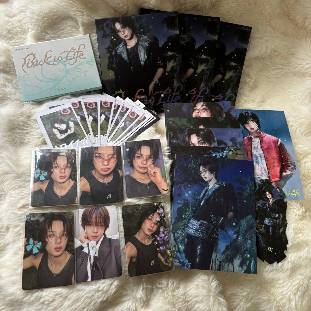 &team Back to Life ソロ盤 フォトカードボックス コンプ K - メルカリ