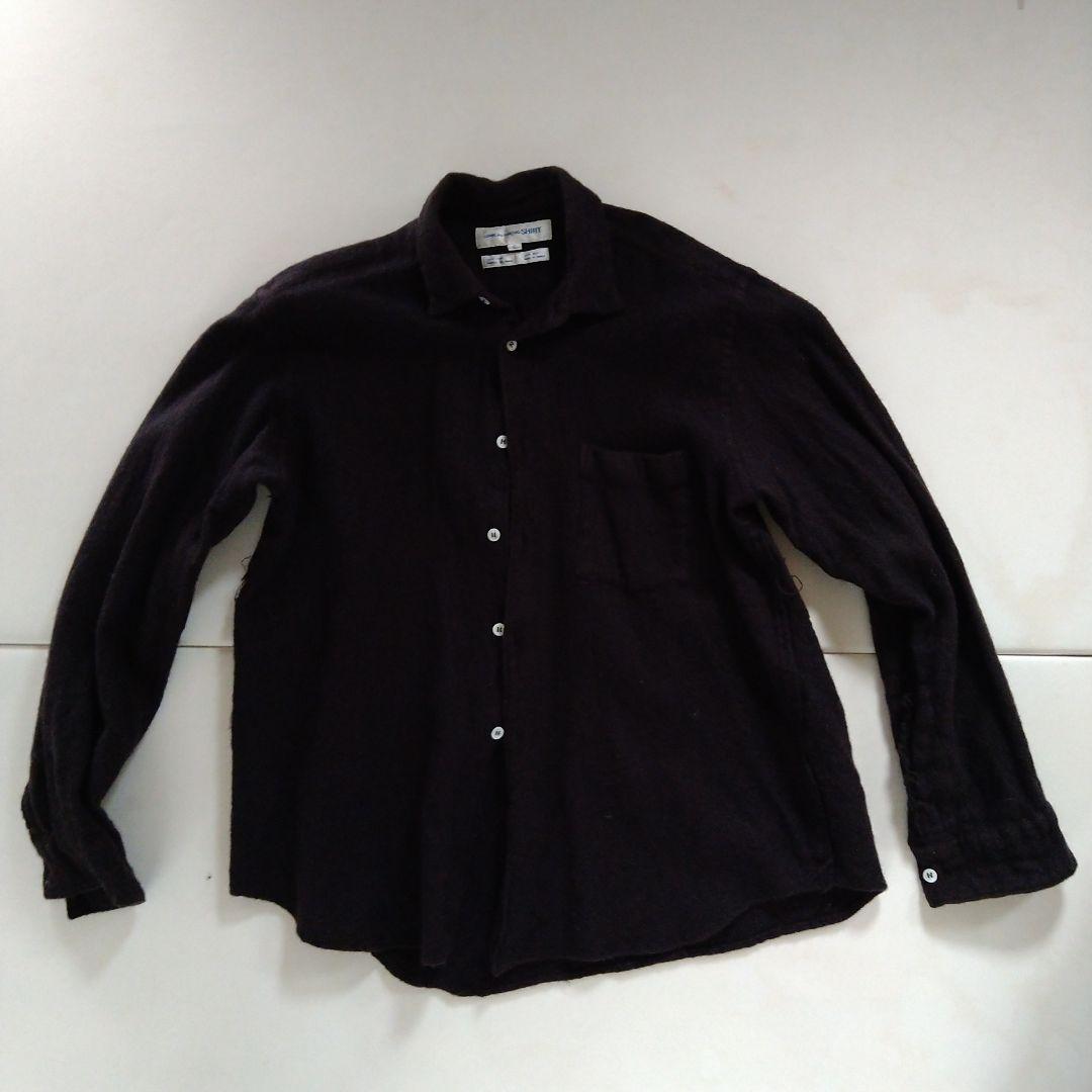 COMME des GARÇONS SHIRT ネイビーシャツ S 中古・古着通販】COMME des GARCONS SHIRT (コムデギャルソンシャツ