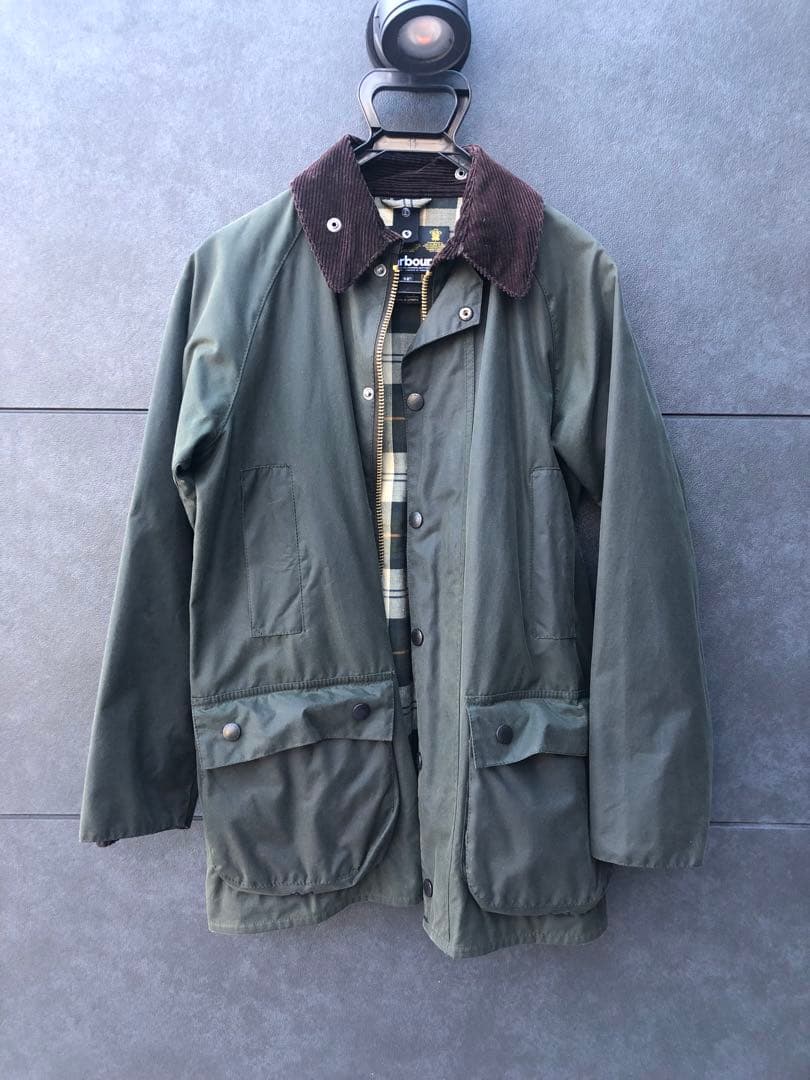 最終値下げ！極美品！Barbour ビューフォート　セージ　36