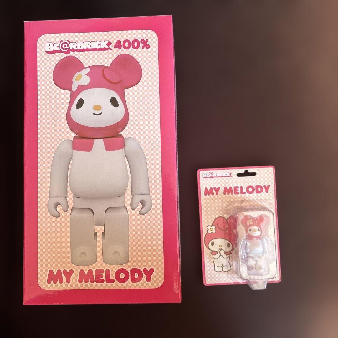 MY MELODY ベアブリック400% 100%