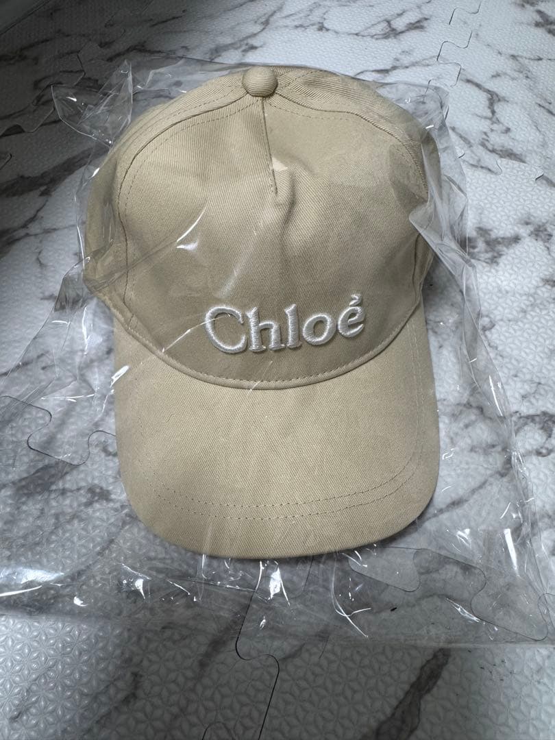 Ｋ　Chloé ベージュキャップ 56