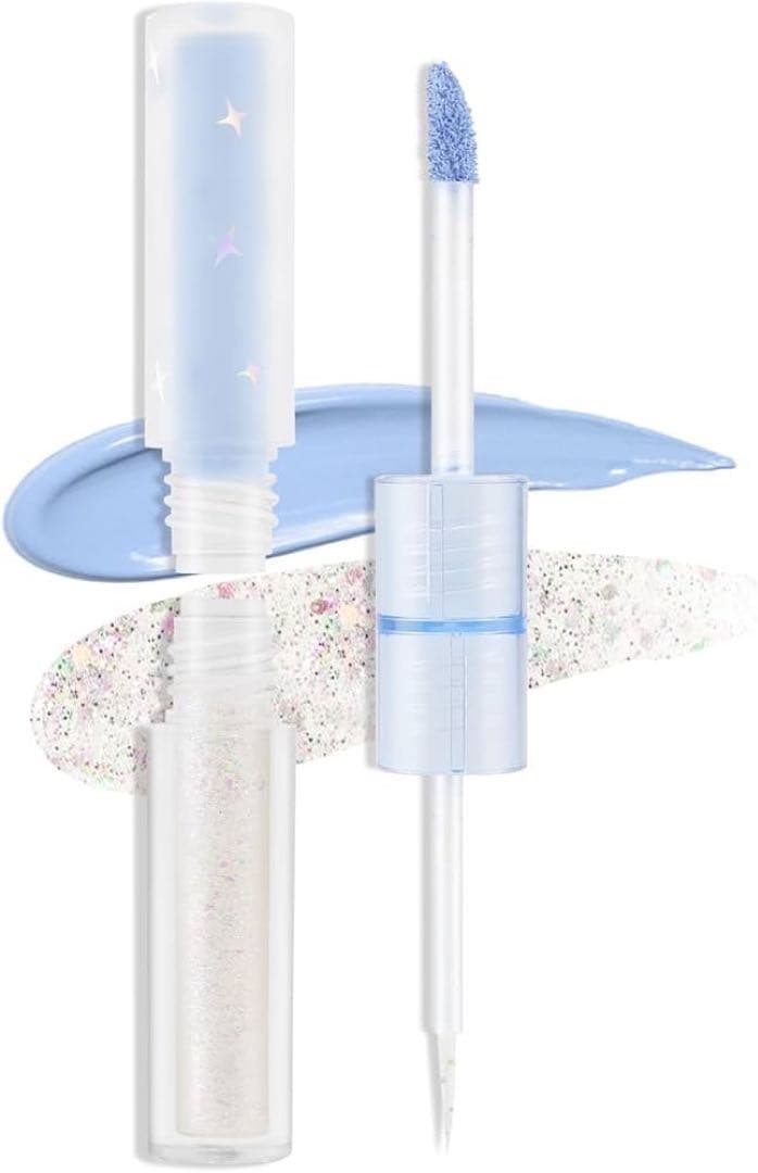 ★ Boobeenグリッターリキッドアイシャドウ、シマーメタリック