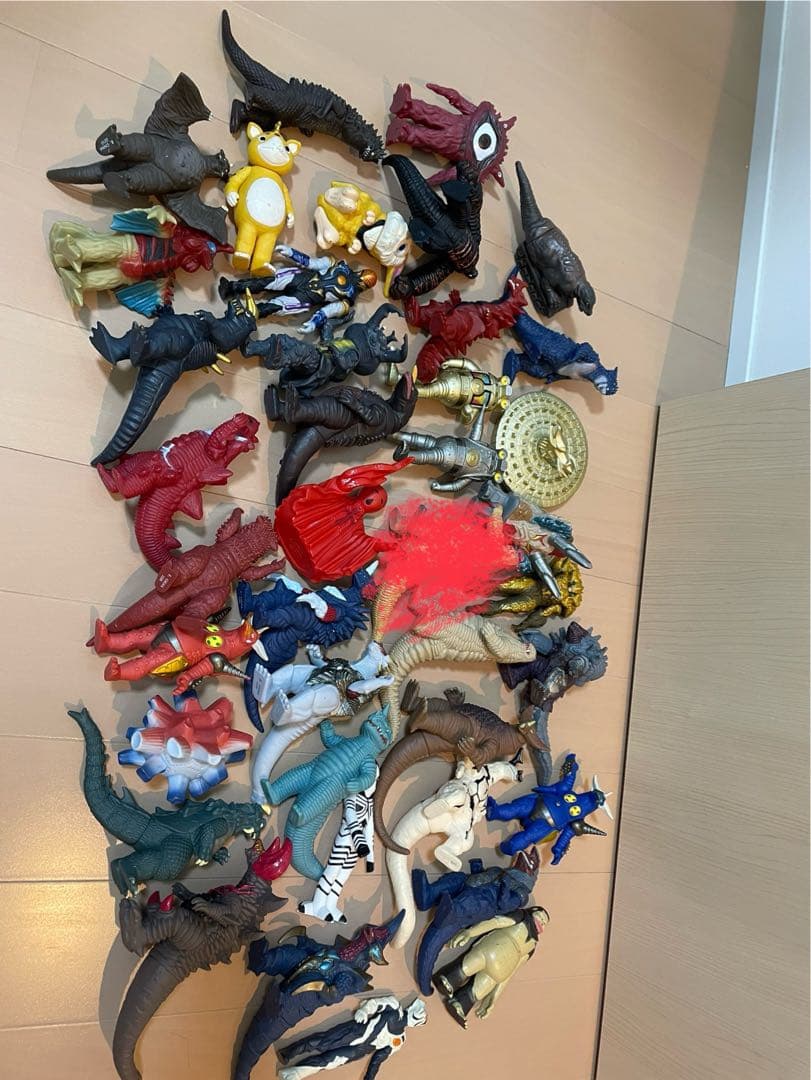 ウルトラマンシリーズ 怪獣ソフビ（レアセブンガー入り）　39体セット