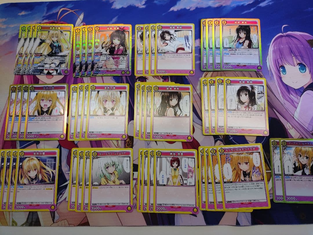 ユニオンアリーナ ToLOVEる デッキ＋パーツセット