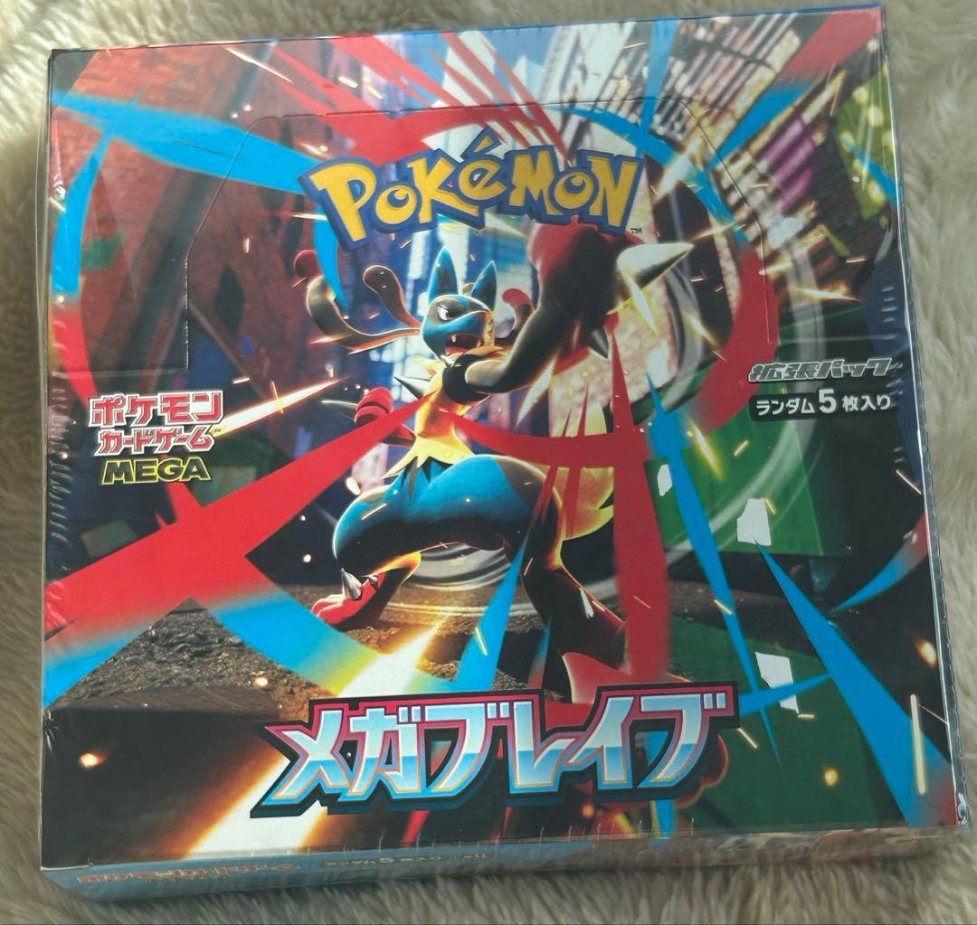 ポケモンカード メガブレイブ BOX 未開封 シュリンク付き - メルカリ