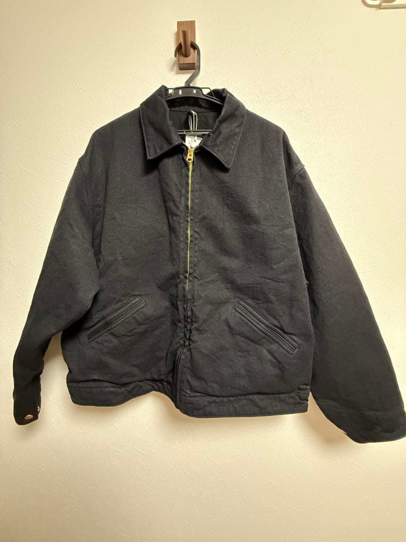 シ*ル様 COMOLI 26ss ブラックデニム ジップショート ジャケット 3