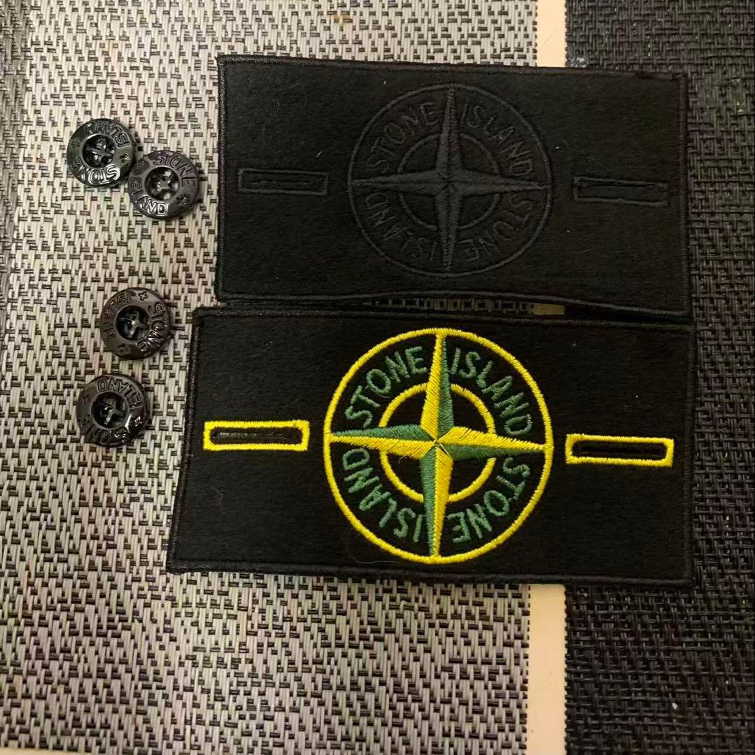 新品】STONE ISLAND ストーンアイランド タグ ワッペン ホワイト