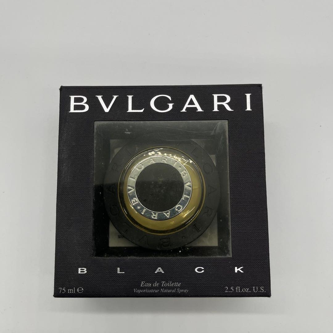 【廃盤】　ブルガリ　オーデトワレ　75ml ブラック　香水　イタリア製　容量8割