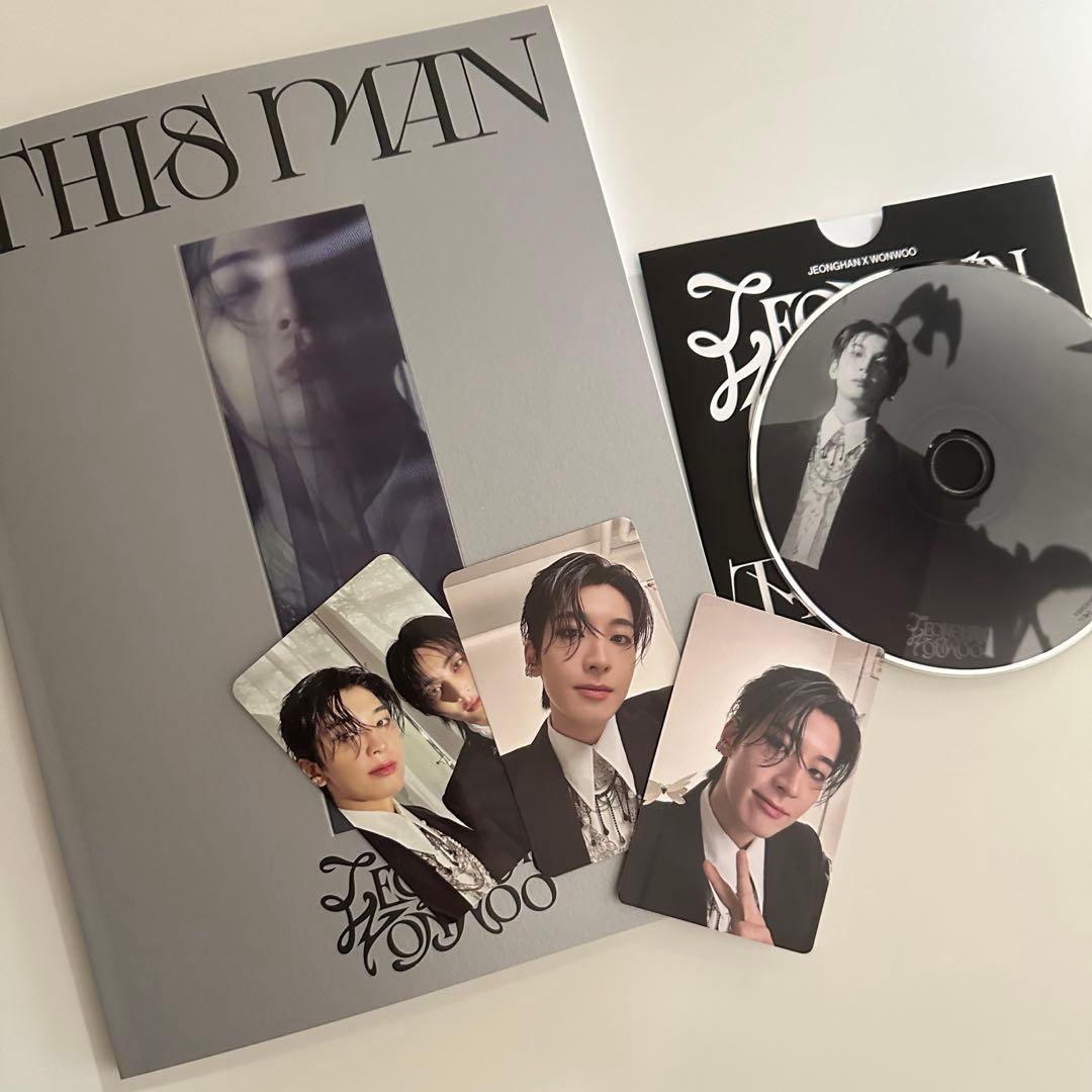 SEVENTEEN J×W ジョンハン ウォヌアルバム THIS MAN - メルカリ