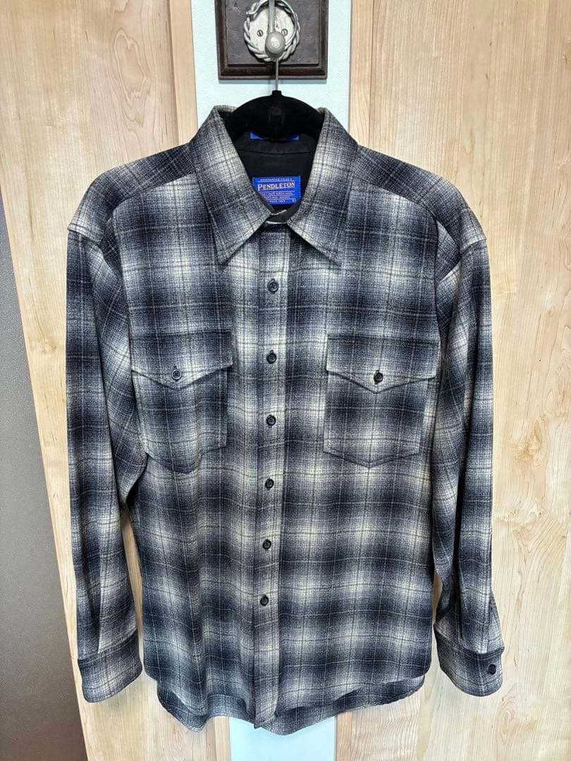 Pendleton 90´s ウールシャドーチェックシャツ ⑩