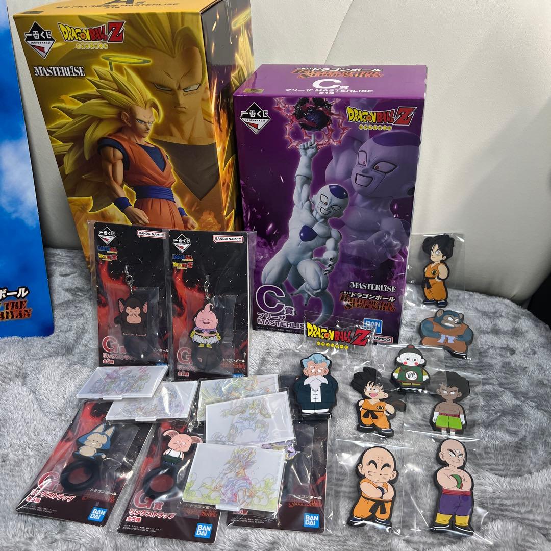 一番くじ A賞 超サイヤ人3孫悟空 フリーザおまけこれでもか！セット