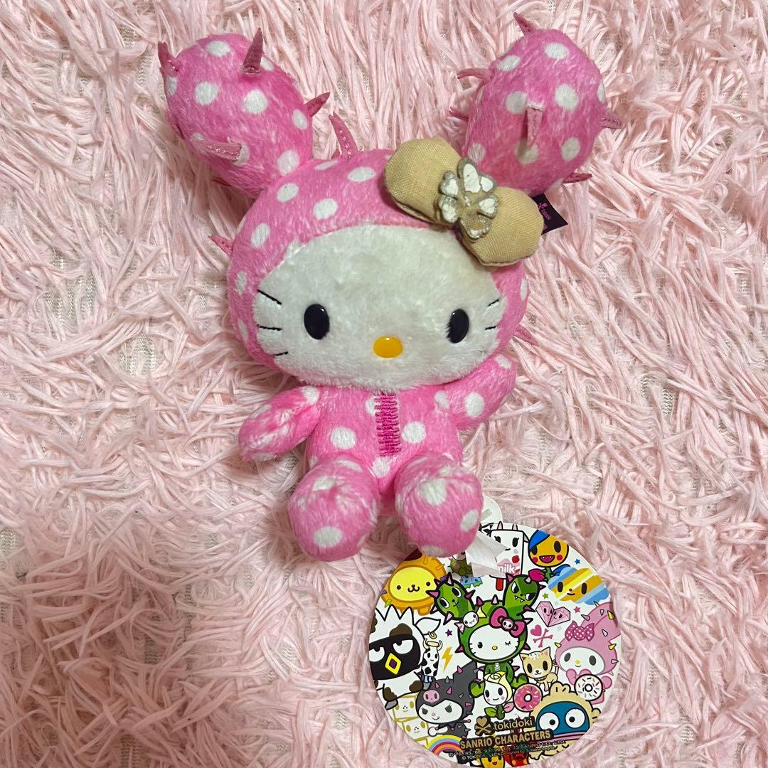 ハローキティ×tokidoki コラボ マスコット セガプライズからハローキティのマスコット・ぬいぐるみがクレーン
