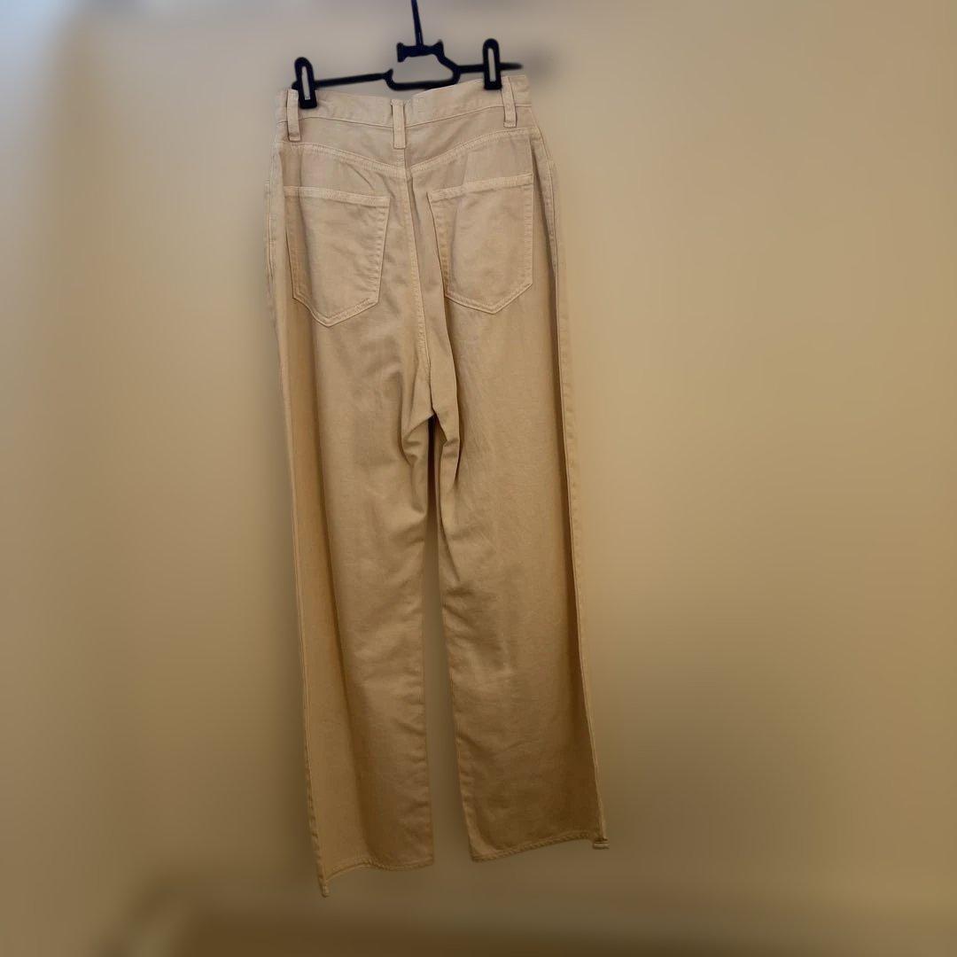CLANE MINAMI TANAKA DENIM PANTS 0size 白 - メルカリ