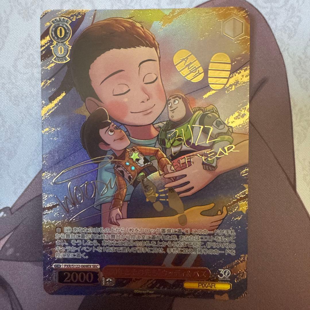 トイストーリー　ヴァイスシュヴァルツ“30年とその先も”ウッディ&バズSEC