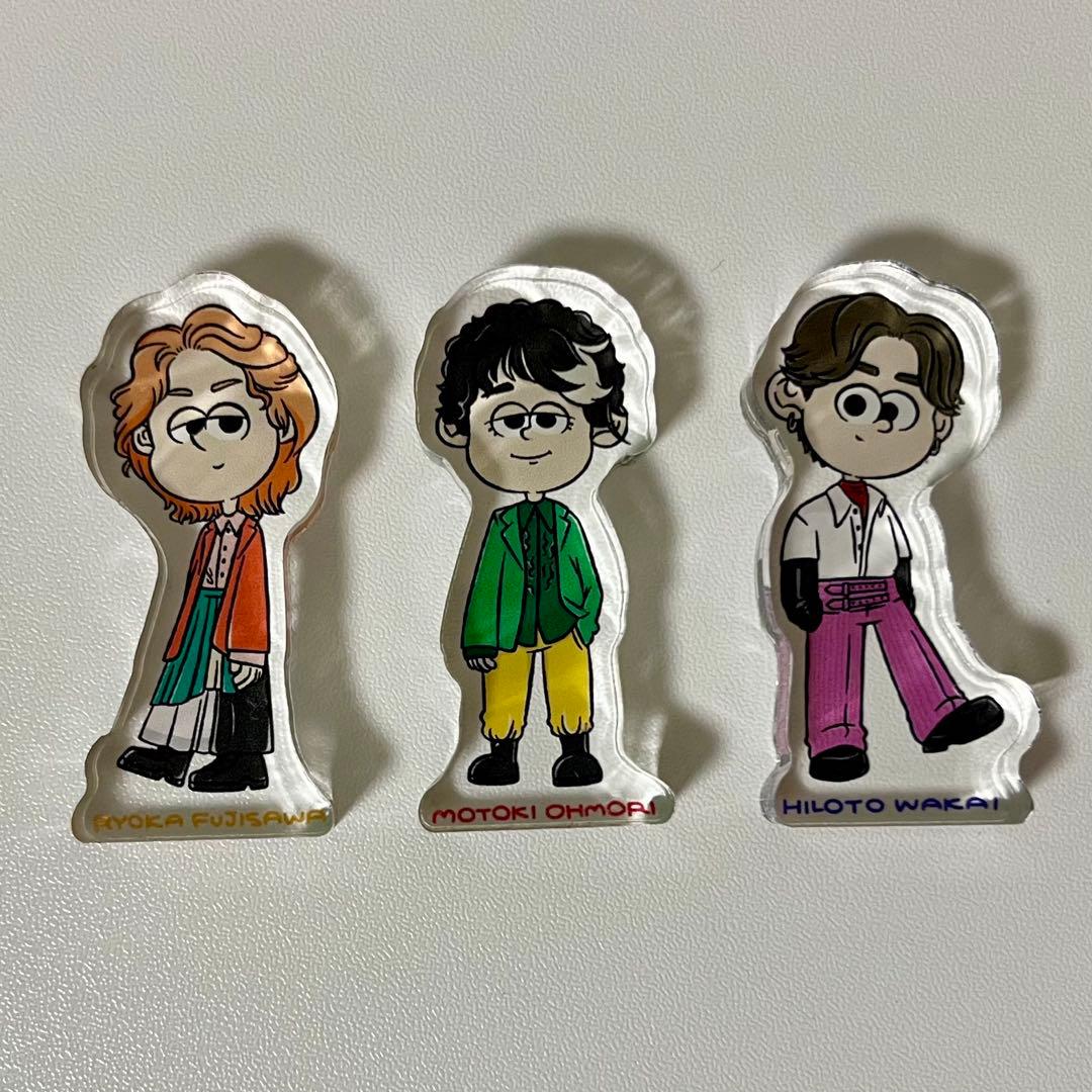 ミセスグリーンアップル　Utopia アクリルマスコット　メンバー3種セット